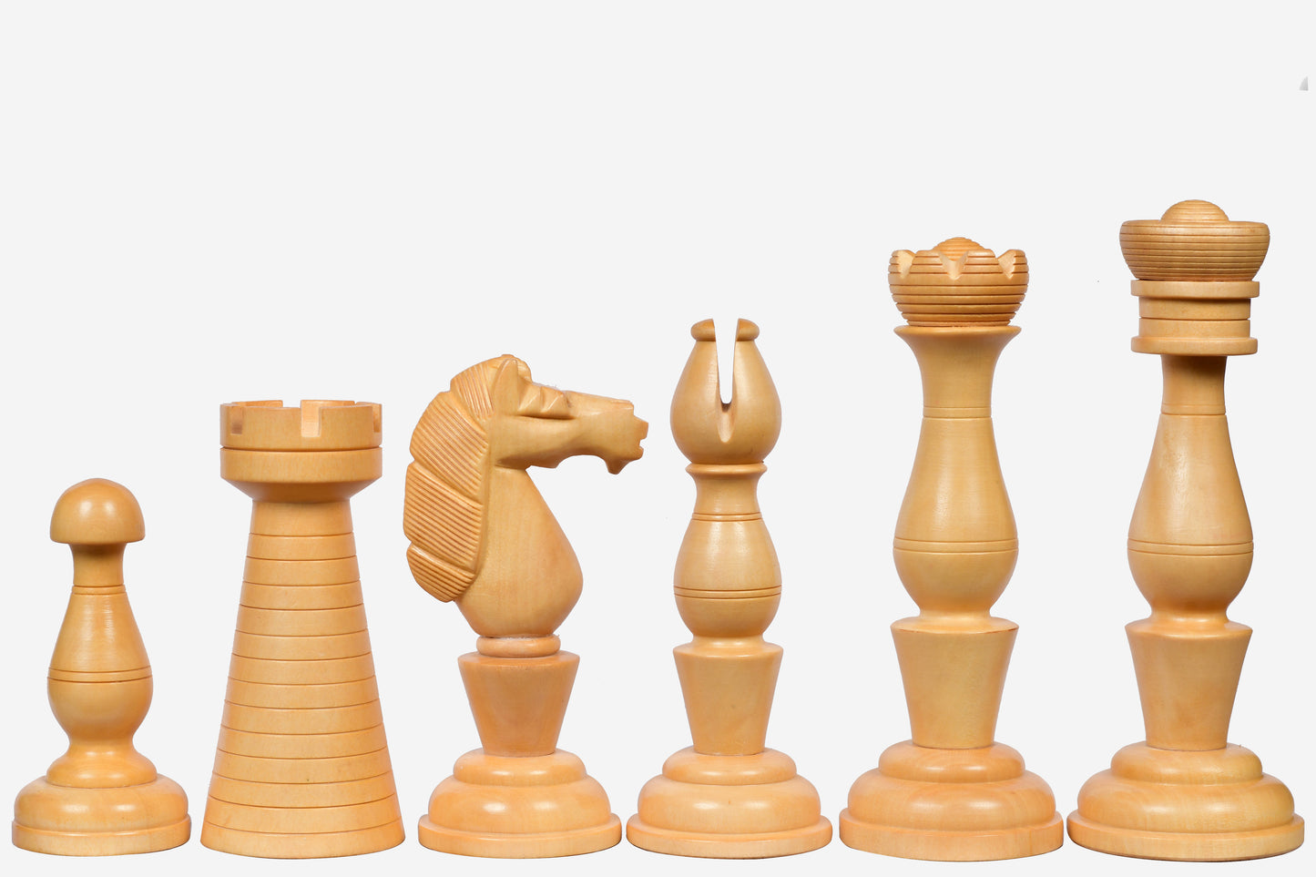 The Grand Divan Chess Pieces from the Famous Simpson's-in-the-Strand in Ebony & Boxwood - 4.2" King