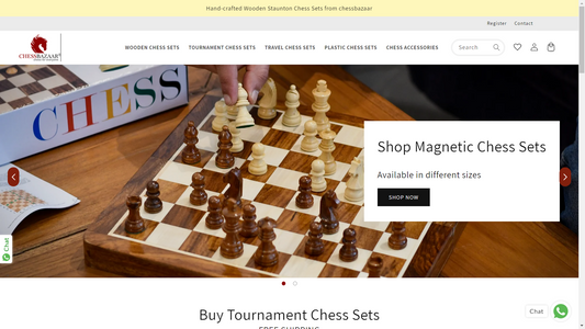 chessbazaar Launches its Indian Portal for Chess Enthusiasts