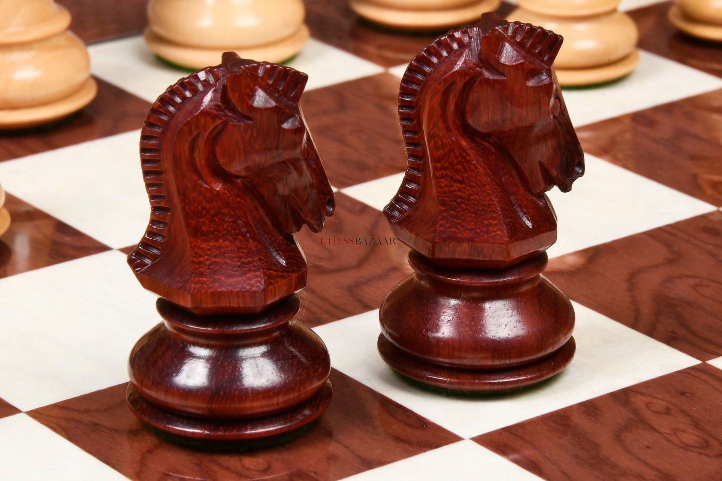 Eye Catching view of Dubrovnik Chess Set Knights