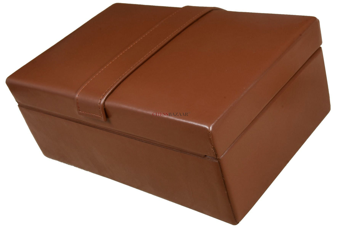 Finest quality leather chess storage box