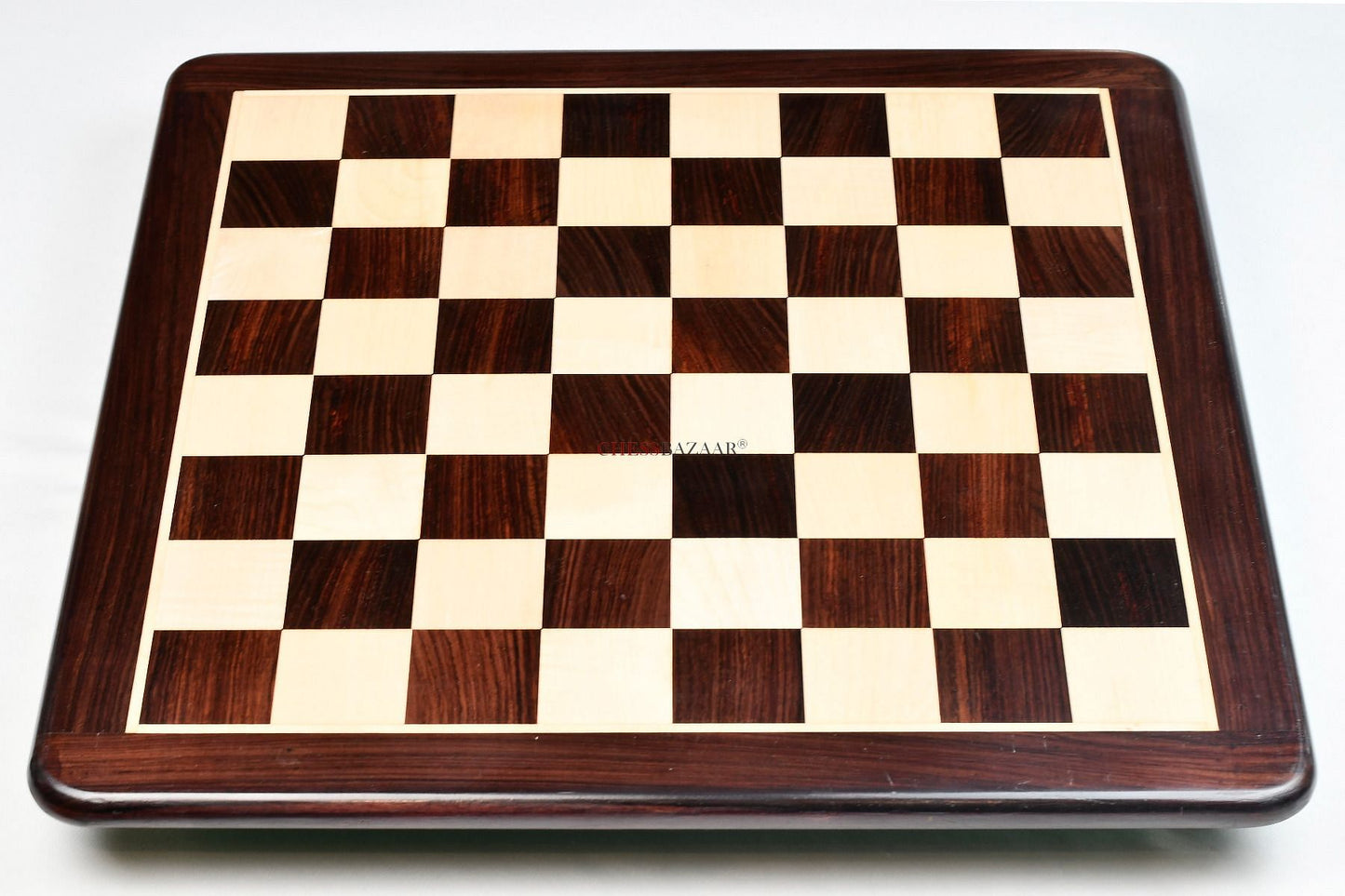 Combo of The Professional Series Tournament Staunton Weighted Pieces in Indian Rosewood and Boxwood With Board & Box- 3.8" King