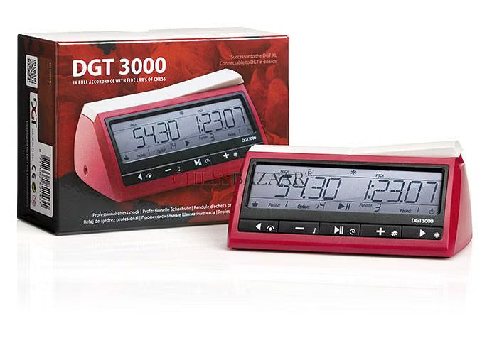 Official DGT 3000 Digital Chess Clock for Chess Game (WCC in Sochi was using this clock)