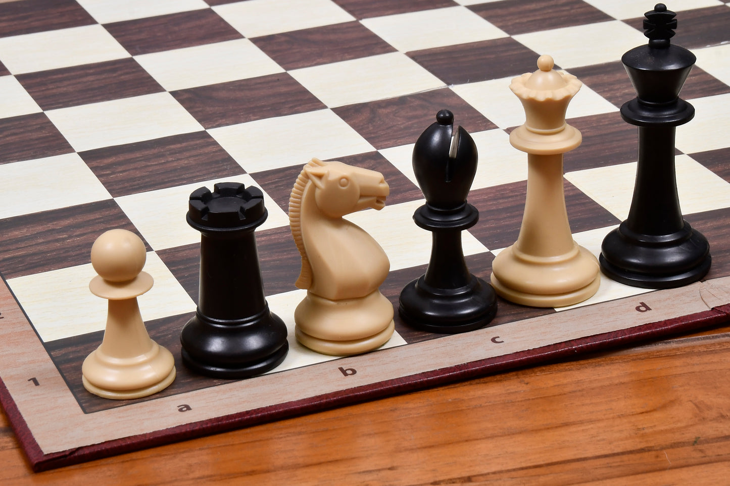 The Player Series Tournament Plastic Chess Pieces - 3.8" King