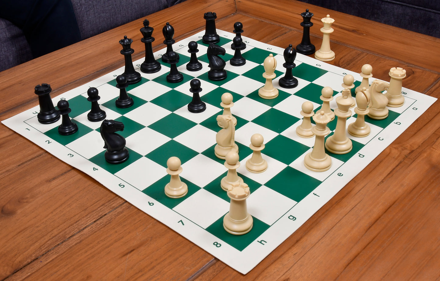 The Player Series Tournament Plastic Chess Pieces - 3.8" King