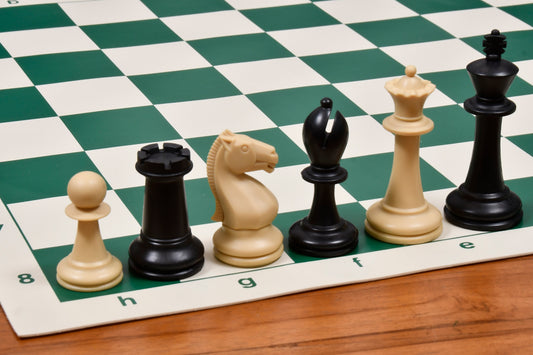 The Player Series Tournament Plastic Chess Pieces - 3.8" King