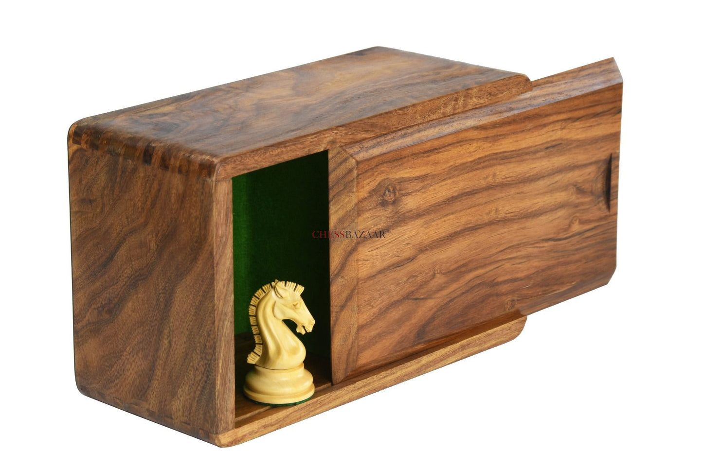 Chess Piece wooden storage box